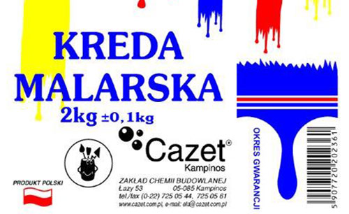 KREDA  MALARSKA PKWiU 14.12.20-10.21