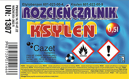 ROZPUSZCZALNIK KSYLEN PKWiU 24.14.12-47.22